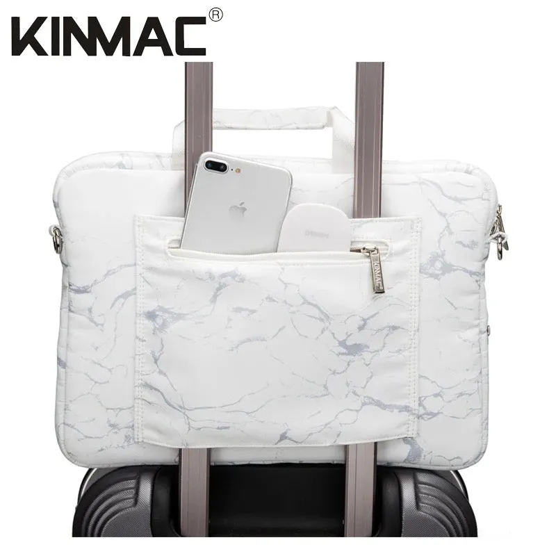 Kinmac 360° Super shockproof  14 Inch Laptop Shoulder Bag ( Eva Bubble protection, Waterproof Fabric, Luggage Strap, Extra Pockets) - Multi Colour