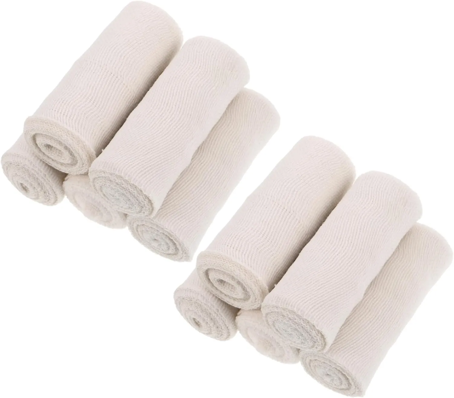 Kisangel Sports Leg Guard Cover 10pcs Elastic Bandages Corrective Wrap Compression for Ankle Foot Knee