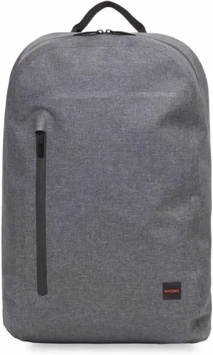 KNOMO Harpsden 15" Waterproof Laptop Business Backpack Lightweight Computer Dry Bag Waterproof Zipper Grey