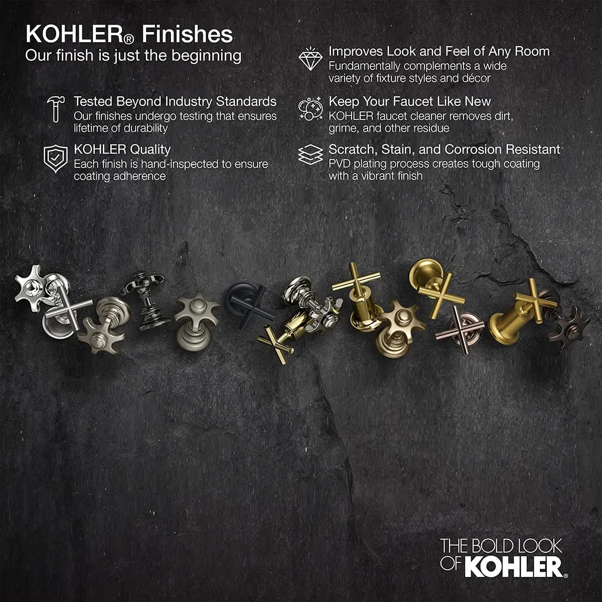 KOHLER 21336-CP Shift   Square Two-Function Handshower, Handheld Showerhead with 2 Spray Settings, 2.5 GPM, Polished Chrome