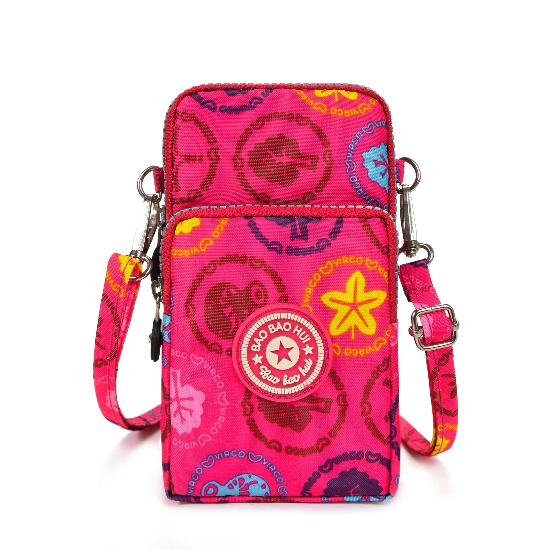Korean Style Mobile Female Fabric Halter Phone Bags