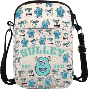 KUIYAI Monsters Movie Gift Monsters Crossbody Bag Sulley Mike Fans Merchandise