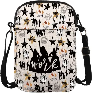 KUIYAI Musical Work Crossbody Bag Musical Fans Merchandise