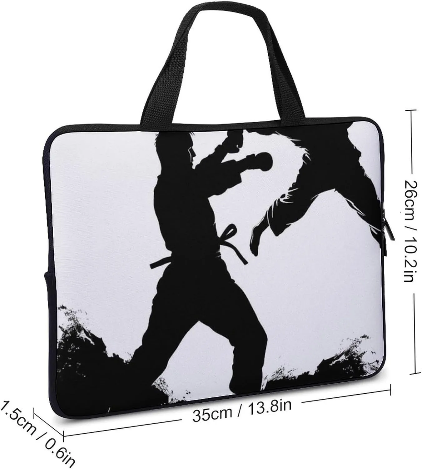Laptop Bag for Women Computer Tote Bag Kickboxing Business Bag Briefcase Lightweight Handbag