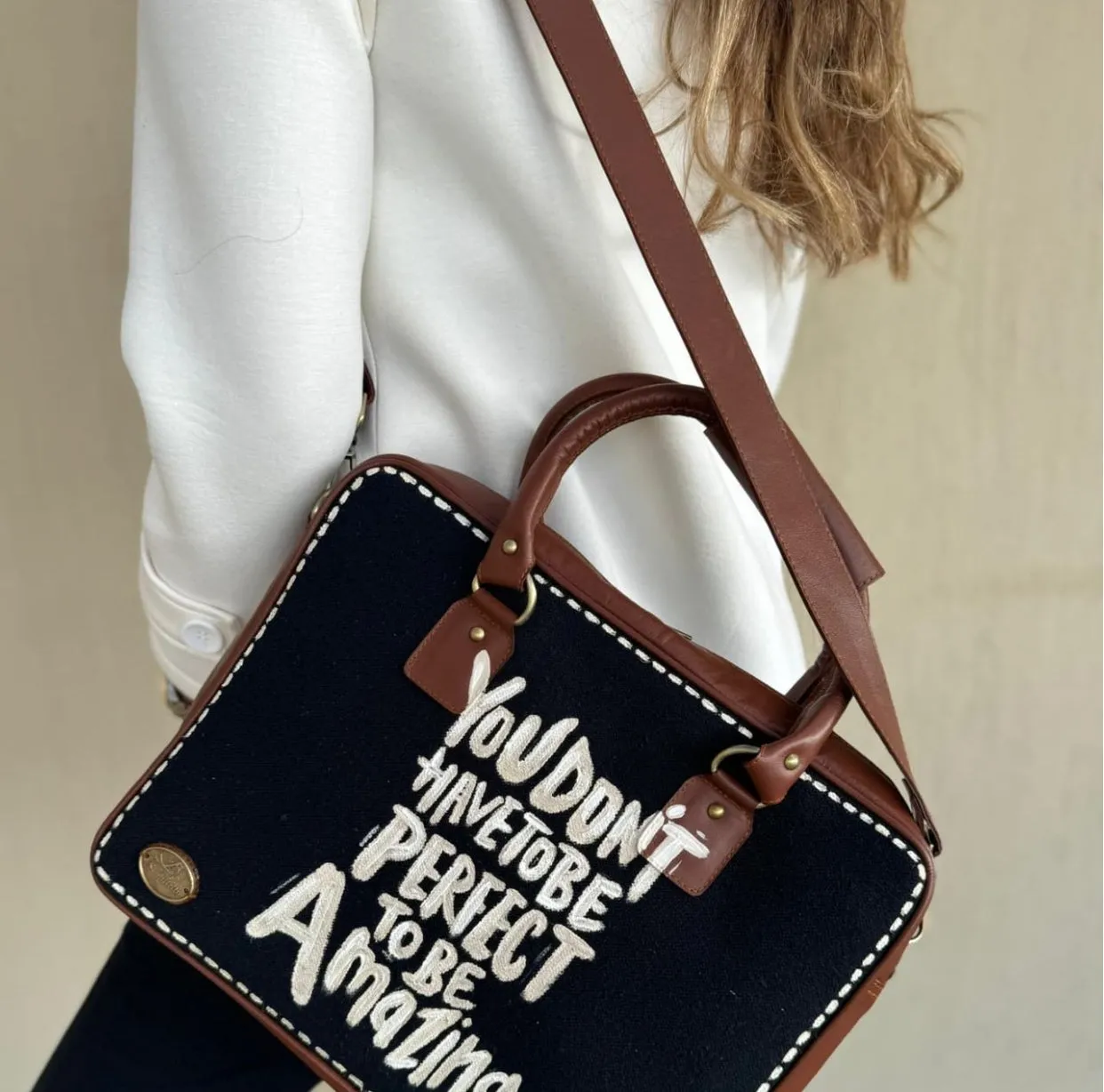 Laptop Bag You Dont Have To Be Perfect