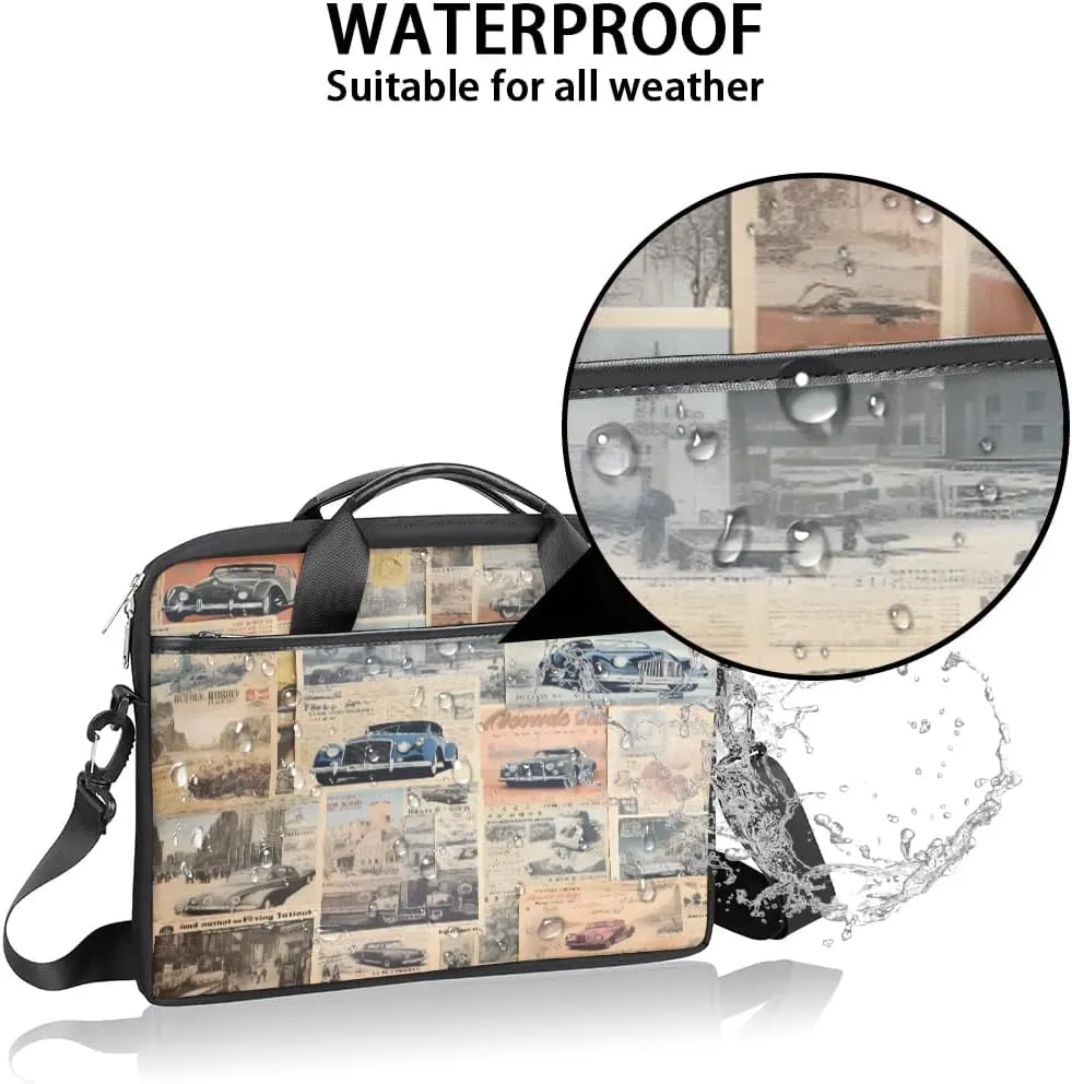 Laptop Shoulder Bag Computer Bag 13-15 Inches Laptop Carrying Case with Shoulder Strap for Women Men