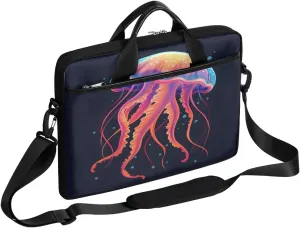 Laptop Shoulder Bag Computer Bag 13-15 Inches Laptop Carrying Case with Shoulder Strap for Women Men
