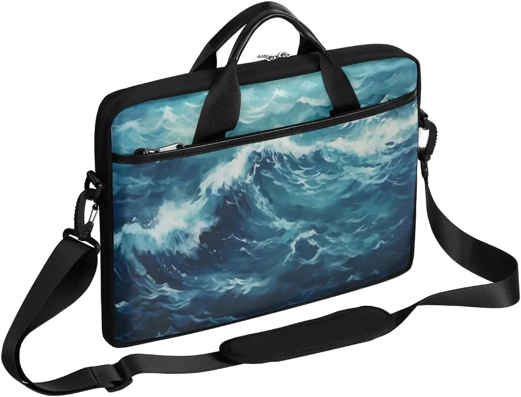Laptop Shoulder Bag for 13-15 Inch Waterproof Laptop Sleeve Case Bag Slim Computer Carry Case Computer Cases for Laptops