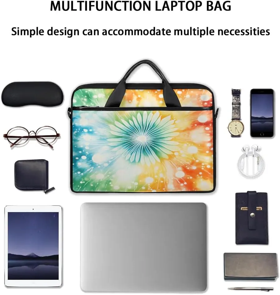 Laptop Shoulder Bag for 13-15 Inch Waterproof Laptop Sleeve Case Bag Slim Computer Carry Case Computer Cases for Laptops