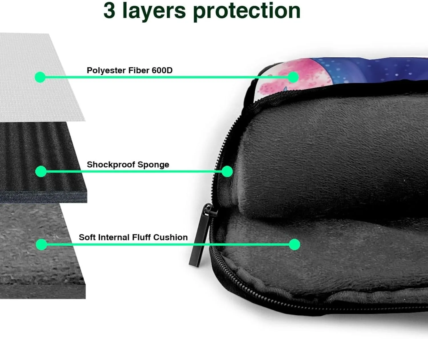 Laptop Shoulder Bag Laptop Bag Computer Bag Sea Animals Stingrays Messenger Bag for Unisex