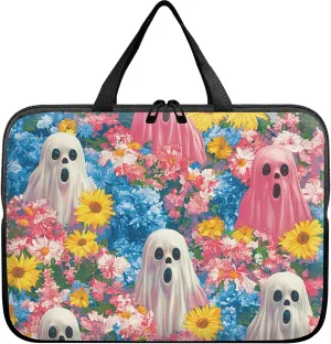 Laptop Sleeve Case Bag 15 inch, Color Ghost Slim Carrying Case Durable Handbag Travel Laptop Bag for 15 inch MacBook Air M3/M2/15 Pro/Surface Laptop 7/6/5/4/3/ Dell XPS 15 Plus