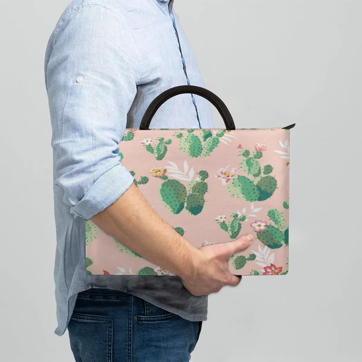 Laptop Sleeve Case for Women Men Laptop Bag Durable Travel Computer Carrying Bag with Handle Accessories Bags
