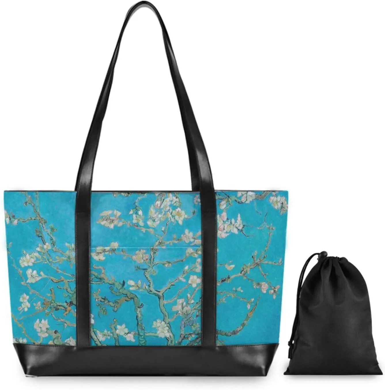 Laptop Tote Bag for Women 15.6in Tote Bag Laptop Compartment Work Bag Office Computer Teacher Travel Shoulder Bag