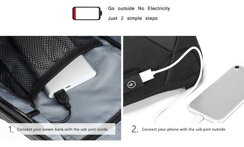 Large Capacity Crossbody Chest Bag