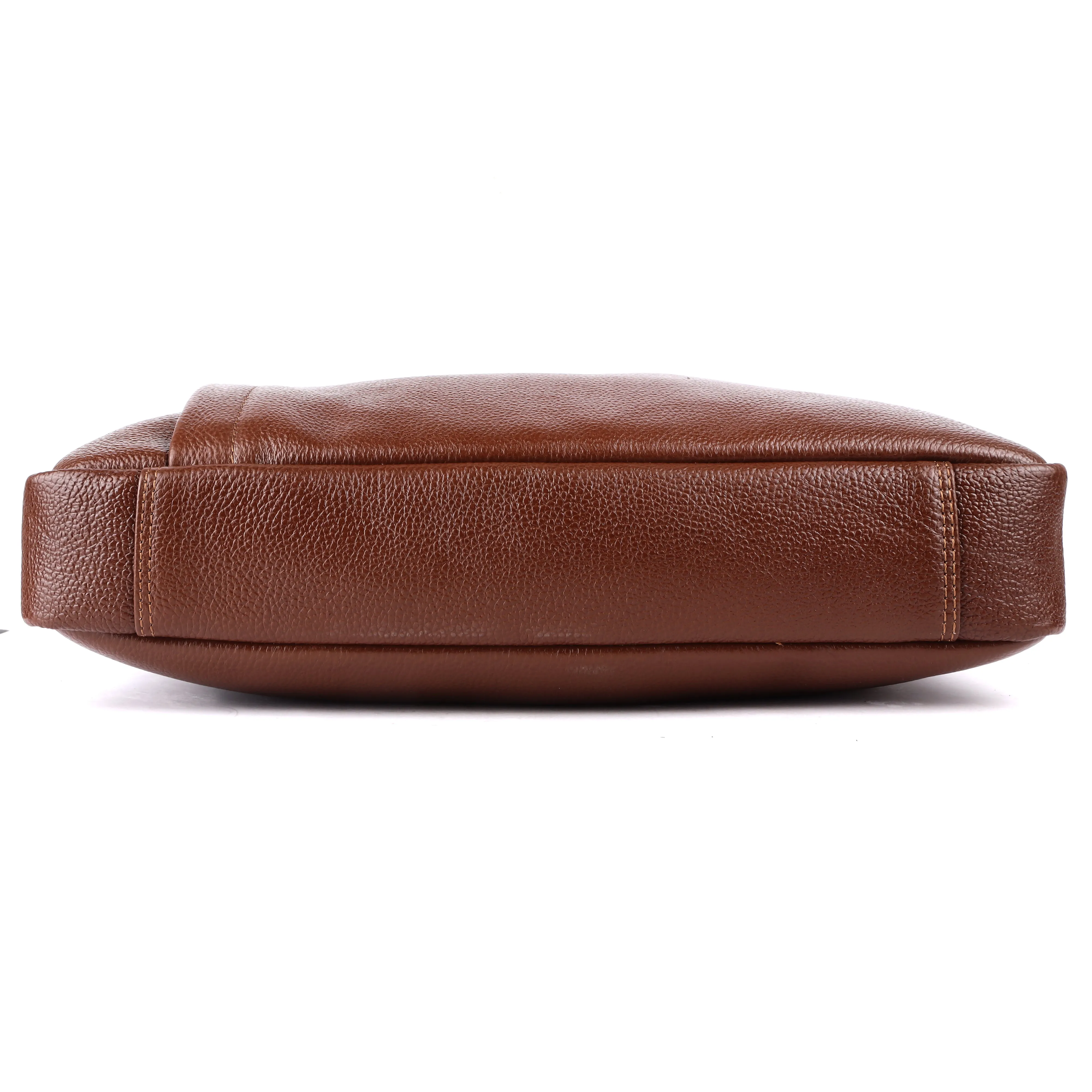 Laveri® Genuine Leather Laptop Messenger bag #2866 Tan