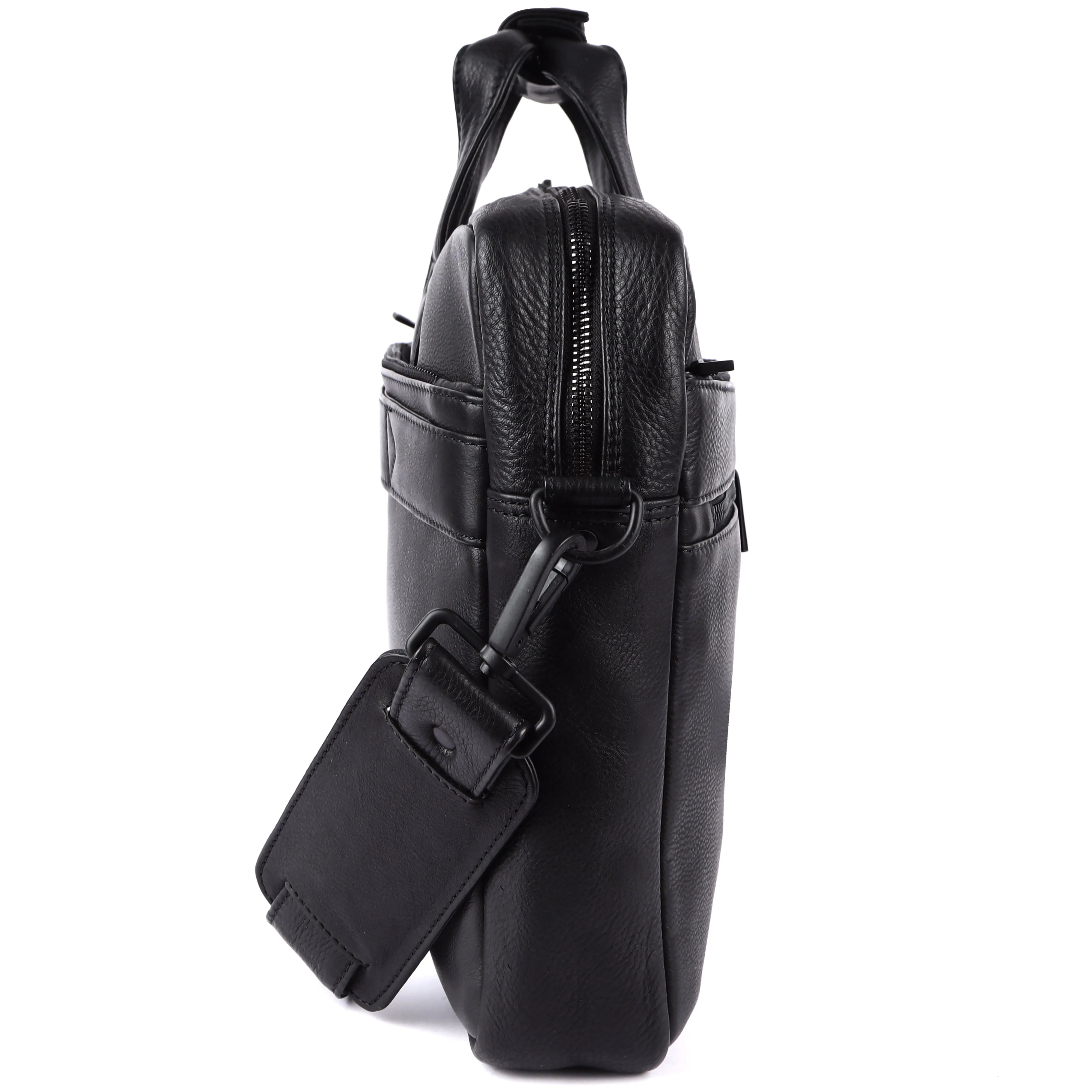 Laveri Genuine Leather Office Laptop Bag