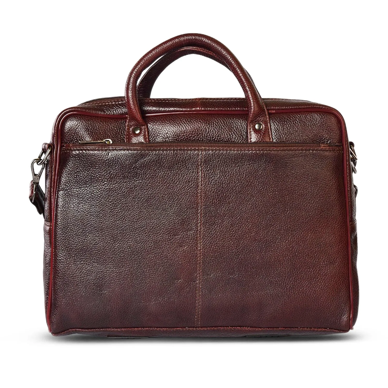 Leather Laptop Bag 36825 (Brown)
