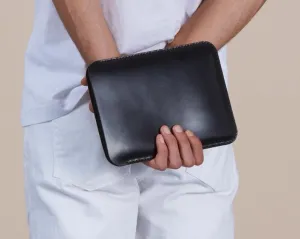 Leather Laptop Sleeve Black