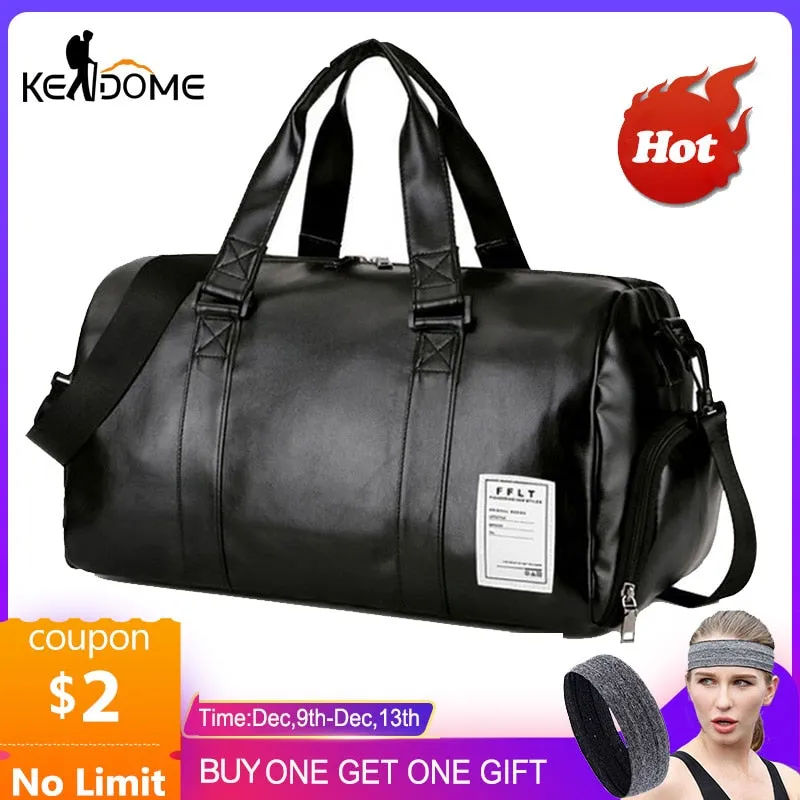Leather Luggage Lady Bags Men Gym Full range Bag Shoulder Sac Travel XA512WD De for Ultimate Fitness Yoga Shoes Sports Training Tas Sport Black Big
