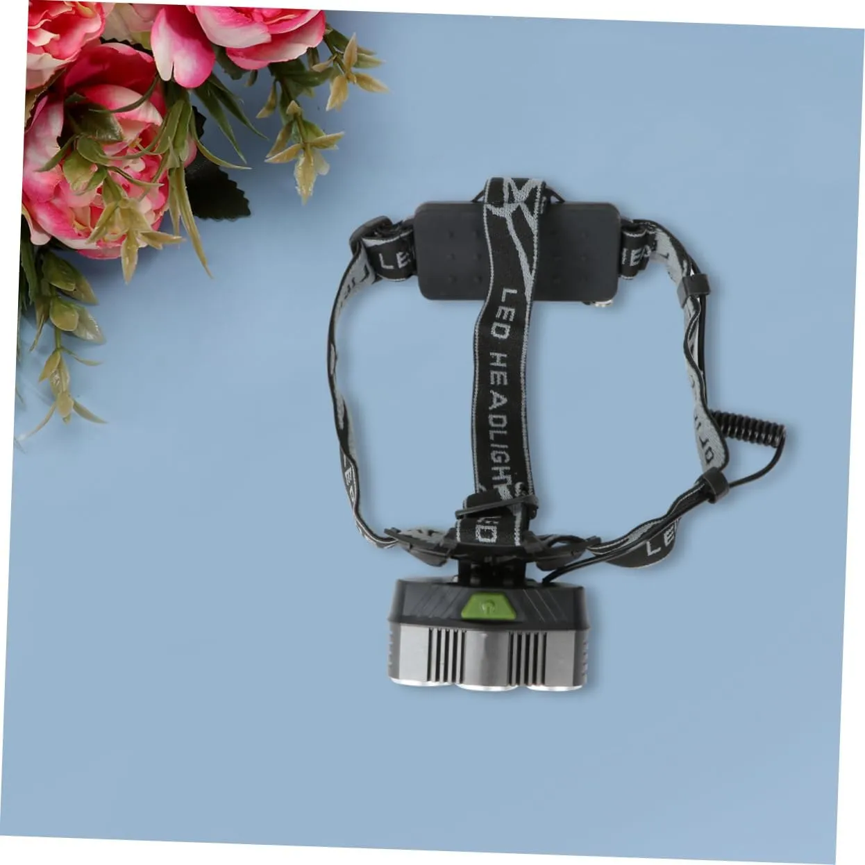 Led Camping Headlamp 5led Rechargeable Headlamp Waterproof Shockproof Aluminum Alloy Digital Regulated Comfort Fit No Battery