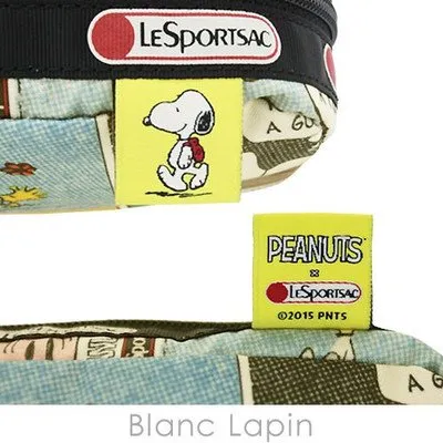 LeSportsac Regtangular Cosmetic Snoopy Patchwork