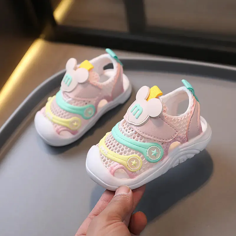 Light-Up Soft-Soled Sports Shoes for Kids