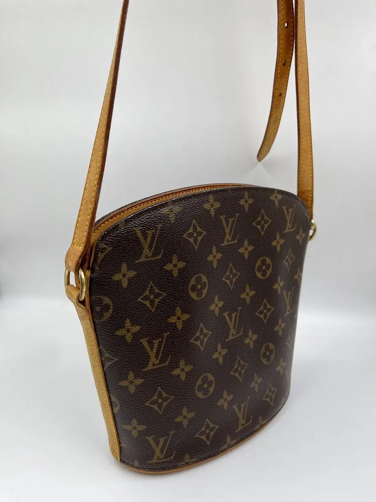 Louis Vuitton Monogram Drouot Shoulder Bag