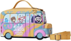 Loungefly Cartoon Network Foster's Home For Imaginary Friends Figural Bus Crossbody Womens Bag Purse