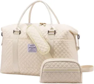 LOVEVOOK Weekender Bag for Women Cute Travel Tote Bag Gym Duffel Bag with Toiletry Bag Carry On Bag Overnight Hospital Bag