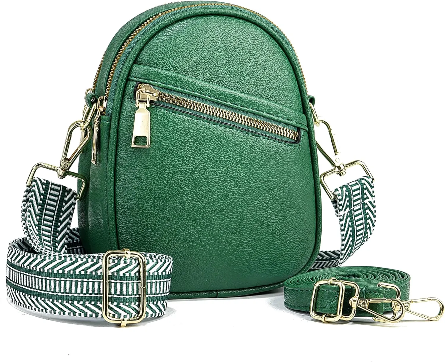 LoZoDo Small Crossbody Bags for Women Trendy Leather Purses and Handbags Designer Cell Phone Bag Wallet Purse with Wide Strap
