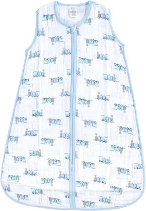 Luvable Friends Unisex Baby Sleeveless Muslin Cotton Sleeping Bag, Sack, Blanket
