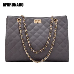Luxury Handbags Women Bags Designer Leather Chain Large Shoulder Bags Tote Hand Bag Fashion Crossbody Bags For Women 2020 White