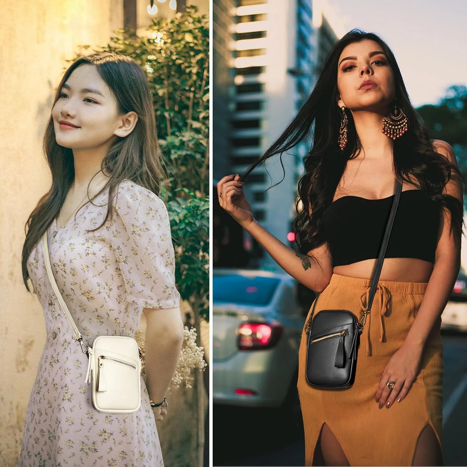 M-Plateau Crossbody Bags for Women and Men, Cross Body Bag Purses for Women Small,Phone Purse and with Adjustable Strap