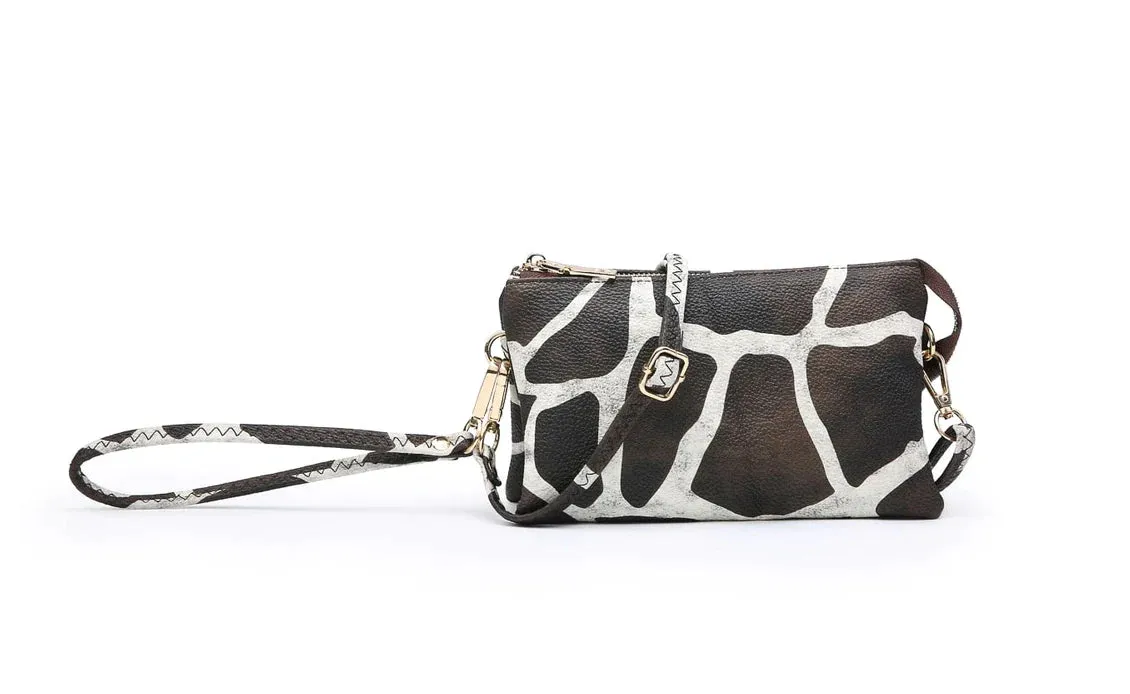 M013 Animal 3 Compartments Crossbody Bag