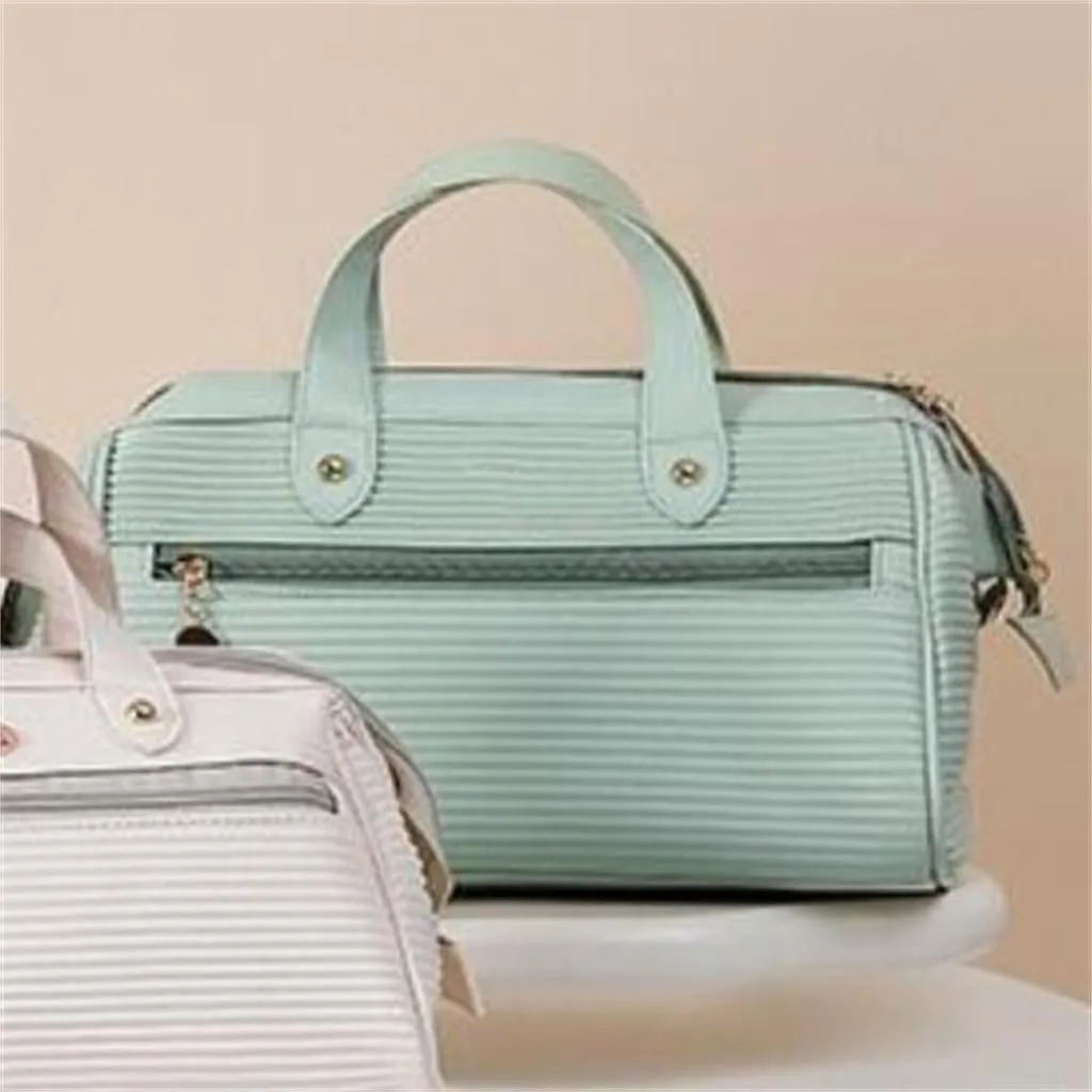 Makeup bag for women, large capacity, convenient storage bag, carrying handbag when traveling