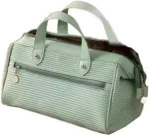 Makeup bag for women, large capacity, convenient storage bag, carrying handbag when traveling