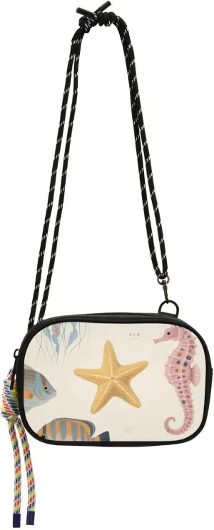 Marine Animal Specimens Small Purse Crossbody for Mens Comfort with Adjustable Strap Mini Shoulder Bag Date