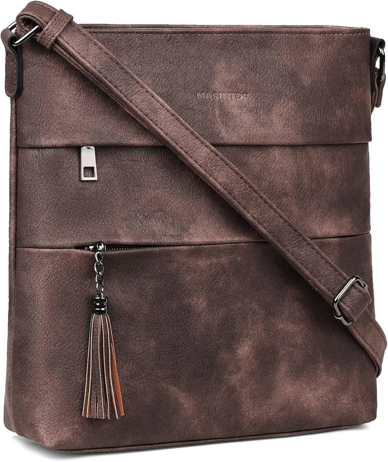 MASINTOR Crossbody Bags For Women, Stylish and Lightweight Shoulder Bag with Large Capacity, Crossbody Purse for Everyday Use