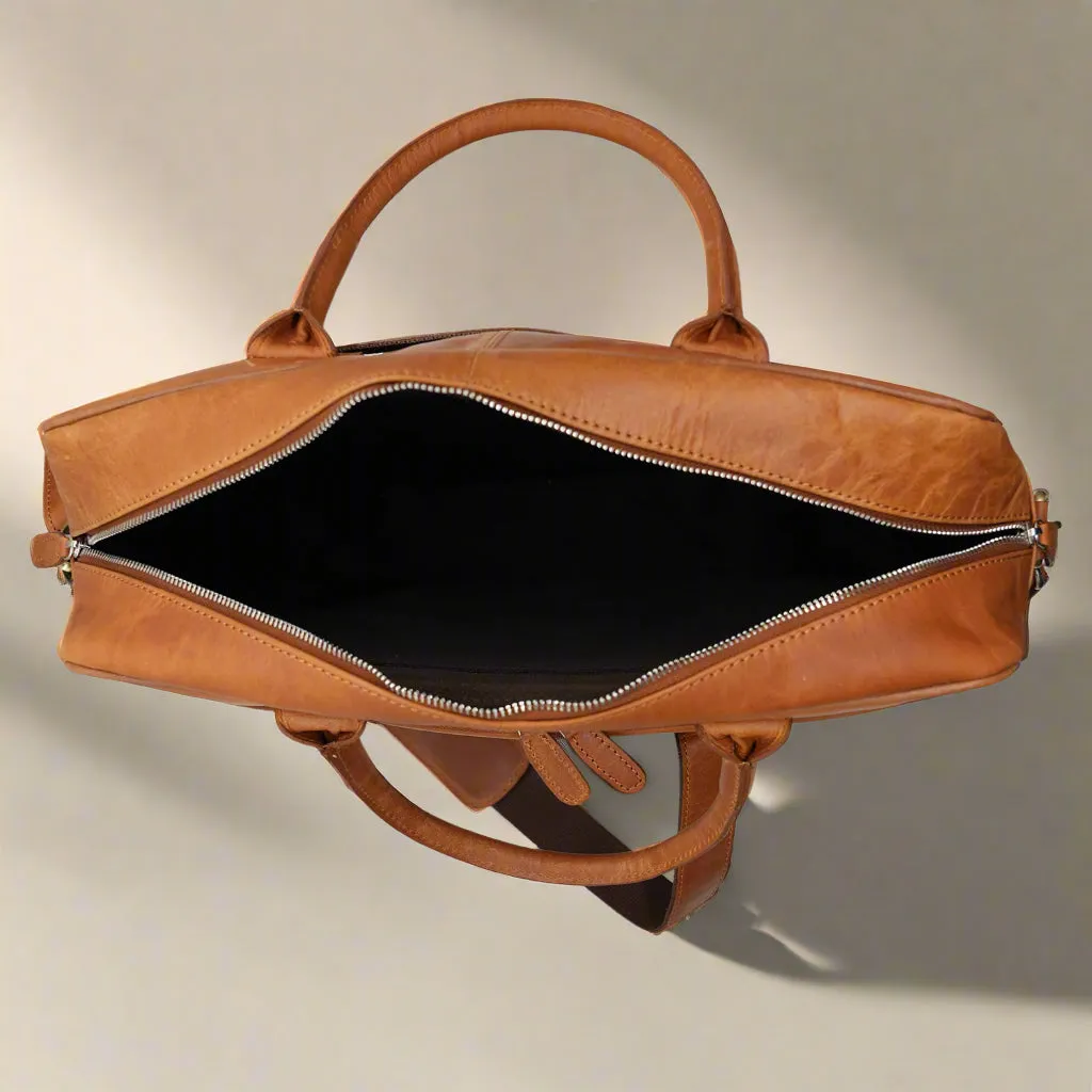 Maui Leather Laptop Bag