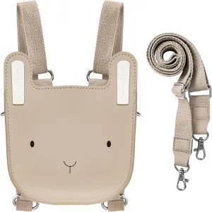 Mayplous Kids Backpack for Girls and Boys Children's Shoulder Bag Mini Backpack Teenagers Crossbody Bag Cute Animal 2 in 1 Style Small Size for Over 4 Years L16xW7xH18.5cm / L2.3xW2.8xH7.3in (Bunny)