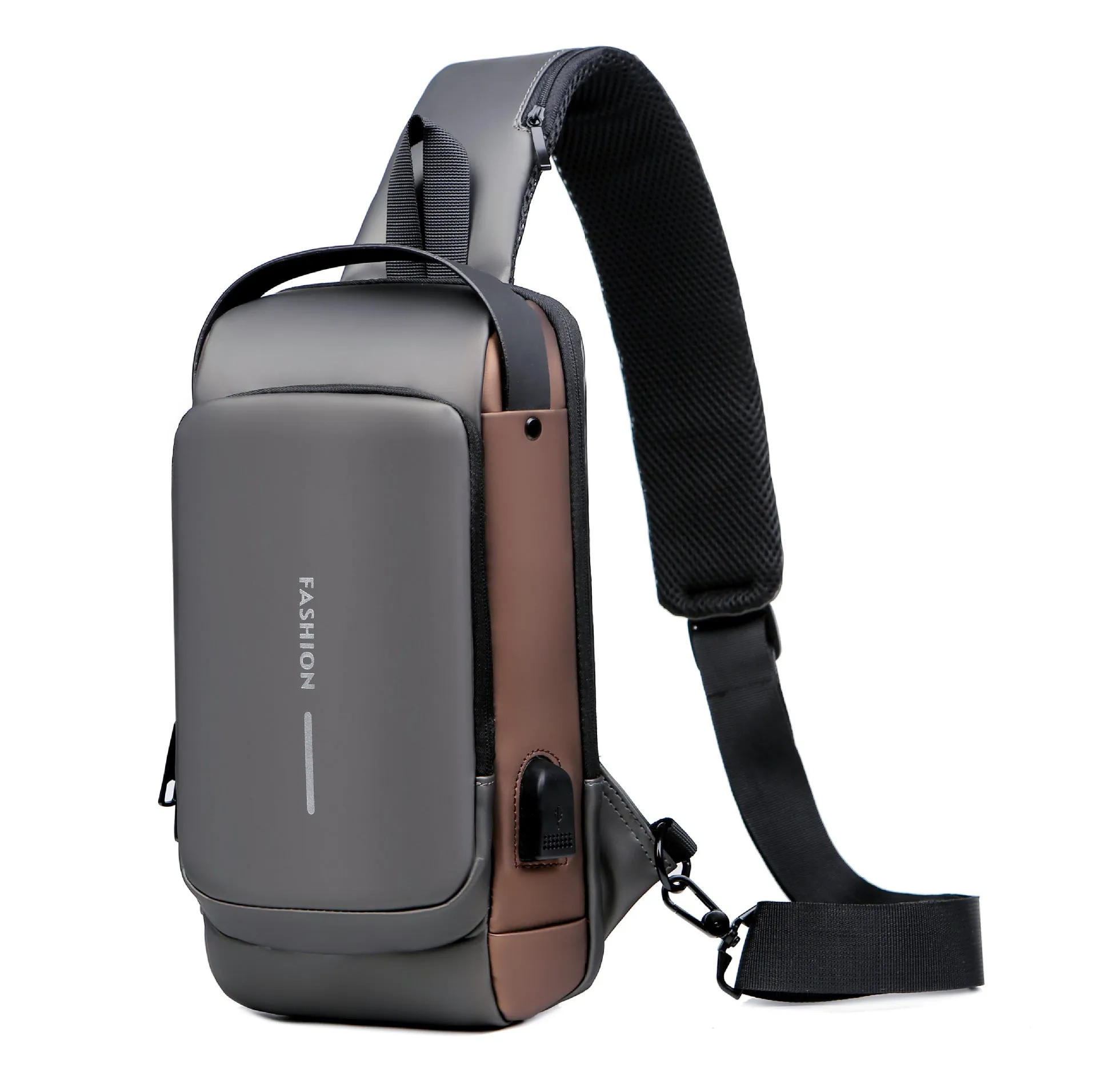 Men's Attractive Unique Graceful Motorcycle Password Men's Chest Bags