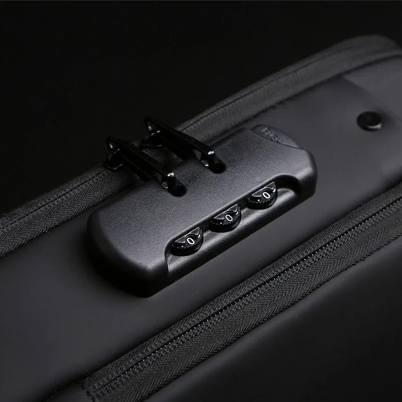 Men's Attractive Unique Graceful Motorcycle Password Men's Chest Bags