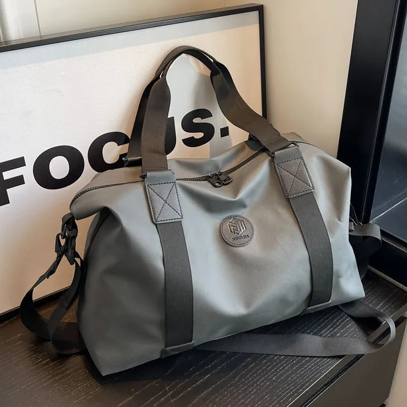 Men's Oxford Cloth Waterproof Large Capacity Outing Travel Bags