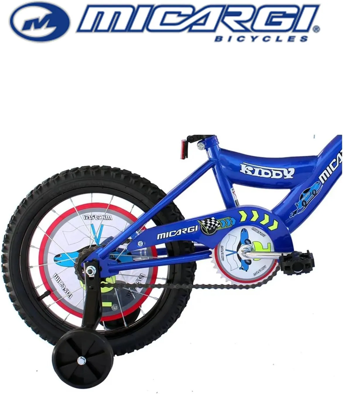 MICARGI Dragon/Ellie/Kiddy BMX Kids Bike 3-12 Age Boys Girls 16 20 inch with Kickstand Kids'Cruiser Bike with Coaster Brake Bell and Training Wheels Multiple Colors