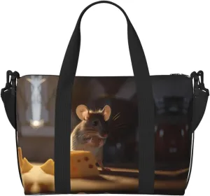 mice Crossbody handbag, travel casual handbag, suitable for work, travel, fitness, tourism, women's zipper storage bag,