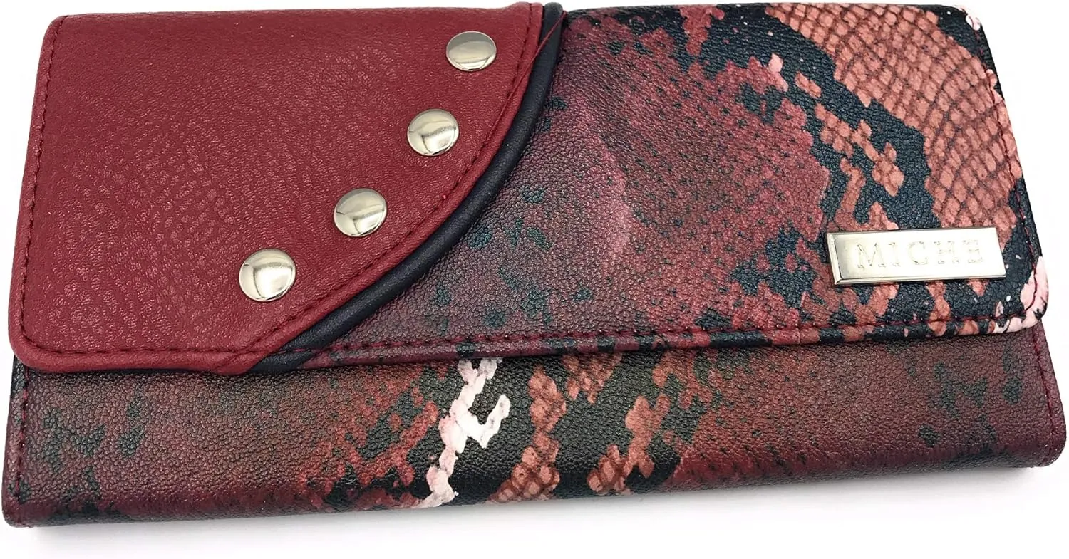 Miche Red Snake Wallet