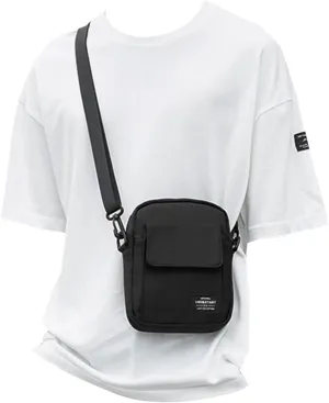 Mini Crossbody Cell Phone Bag - Men's Shoulder Holster Messenger Bag, Women's Sling Purse Wallet