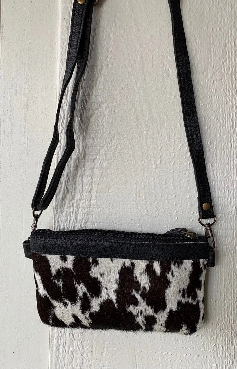 Mini crossbody cowhide