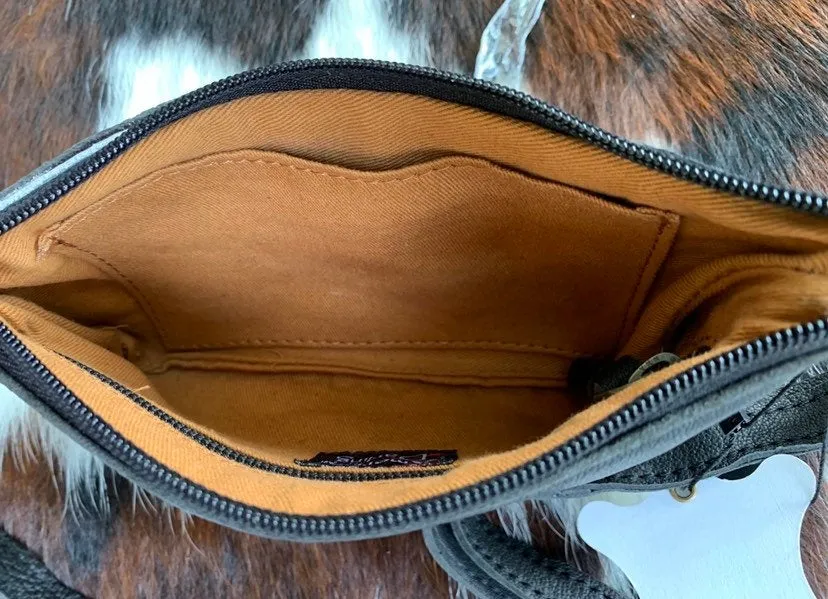 Mini crossbody cowhide