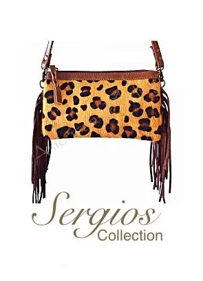 Mini crossbody cowhide